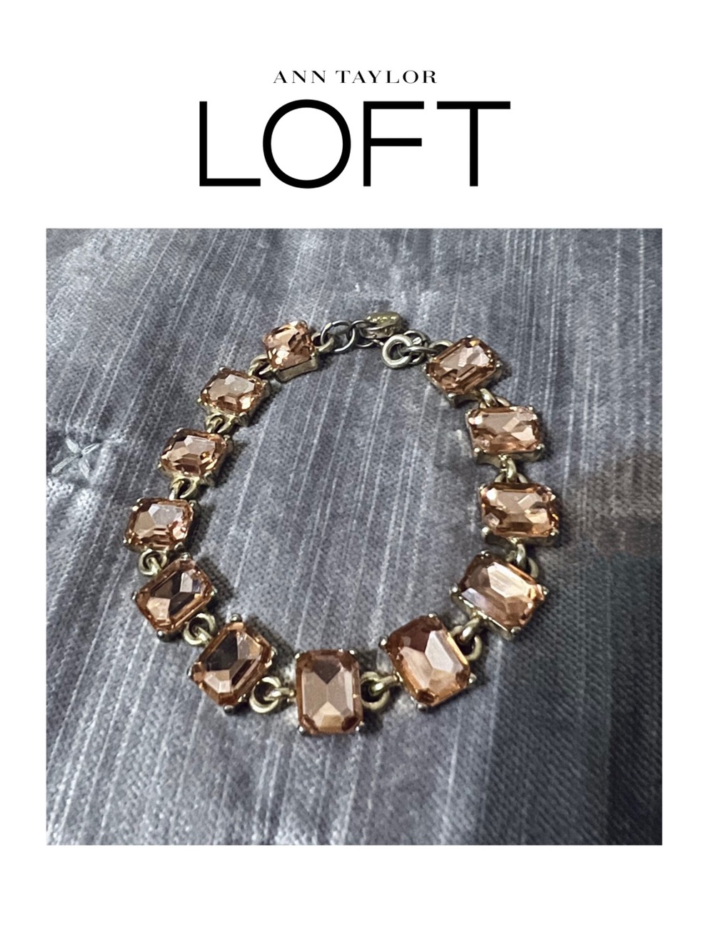 Ann Taylor Loft Gold Tone Bracelet